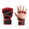 1 Pairs Unisex Weightlifting Training Gloves Fitness Sports Body Building Gymnastics Gym Hand Wrist Palm Protector Gloves